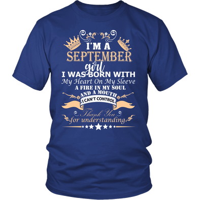 Limited Edition***September Born Girl***Shirts & Hoodies