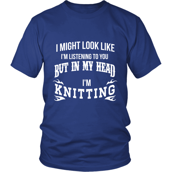 In My Head I'm Knitting Shirt, Hoodie & Tank