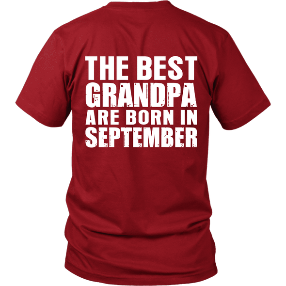 Limited Edition ***Best Grandpa Born In September*** Shirts & Hoodies
