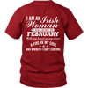 Limited Edition ***Irish Women Born In February*** Shirts & Hoodies