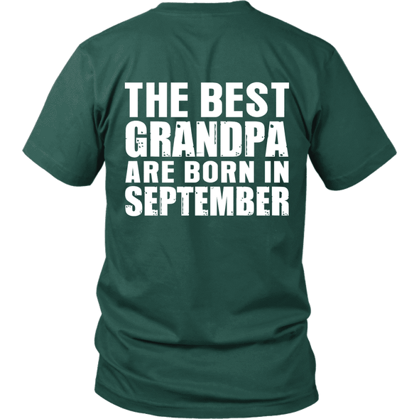 Limited Edition ***Best Grandpa Born In September*** Shirts & Hoodies