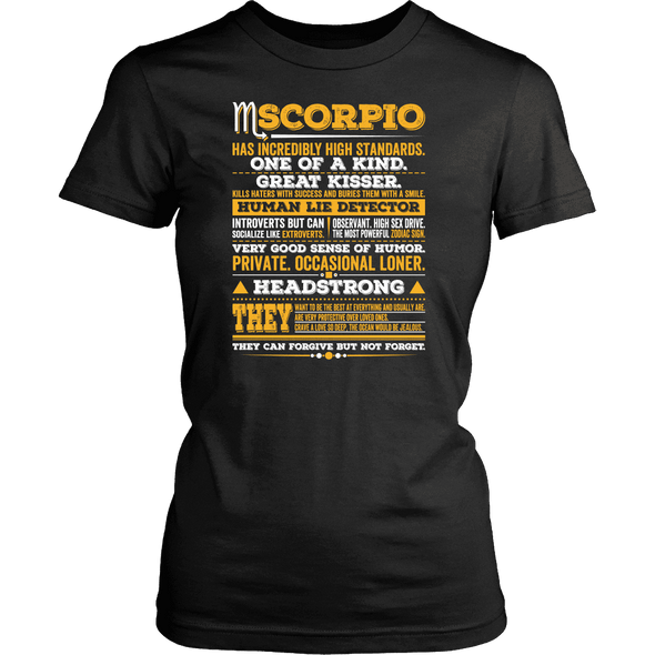 Scorpio Long Quote Shirt, Hoodie & Tank