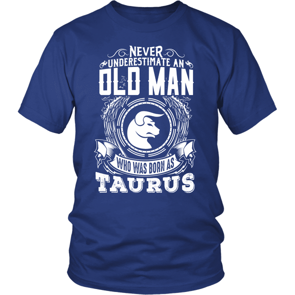 Old Man Taurus Shirt, Hoodie & Tank