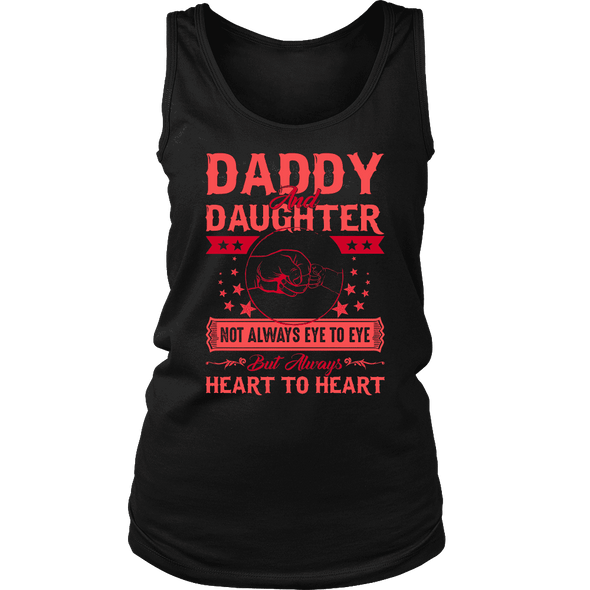Daddy Daughter - Heart To Heart Shirt, Hoodie & Tank