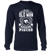 Old Man Pisces Shirt, Tank & Hoodie