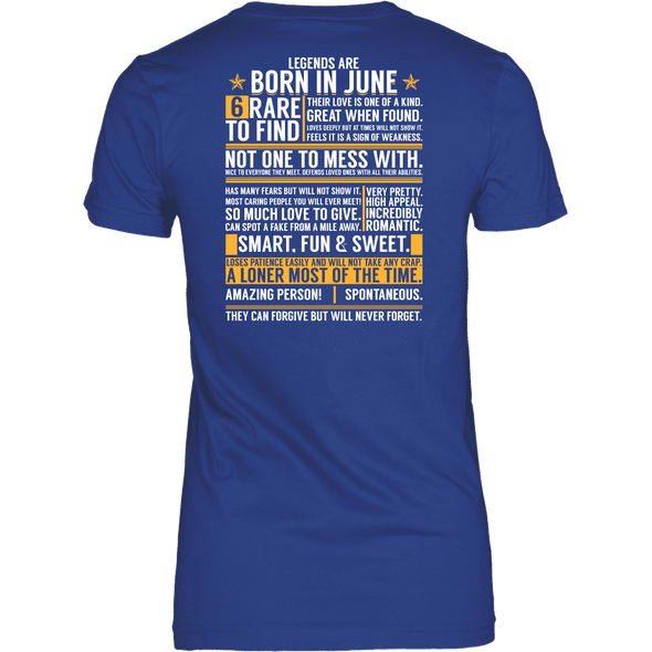 6 Rare Things To Find - Born In June Shirts