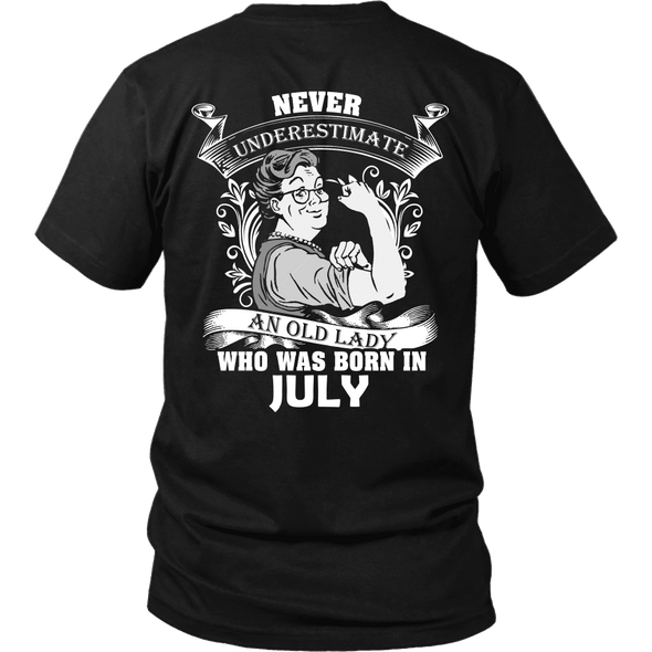 Limited Edition ***Old Lady Born In July*** Shirts & Hoodies