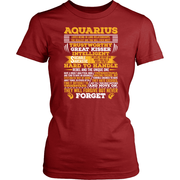 Long Quote Aquarius Shirt, Hoodie & Tank