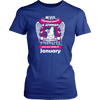 January Women Who Loves Pitbull Shirt, Hoodie & Tank