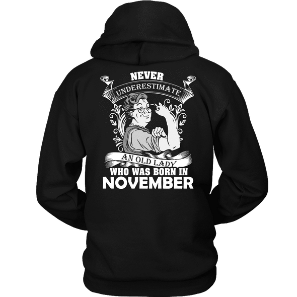 Limited Edition ***Old Lady Born In November*** Shirts & Hoodies