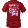 **Limited Edition** July Born Queen Back Print Shirt