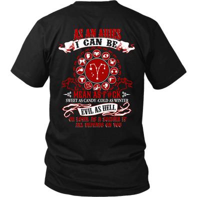 Limited Edition **Aries -  I Can Be Mean** Shirts & Hoodies