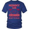 Mommy - Son Heart To Heart Shirt, Hoodie & Tank