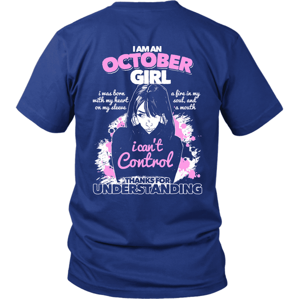 Limited Edition ***October Born Girl*** Shirts & Hoodies