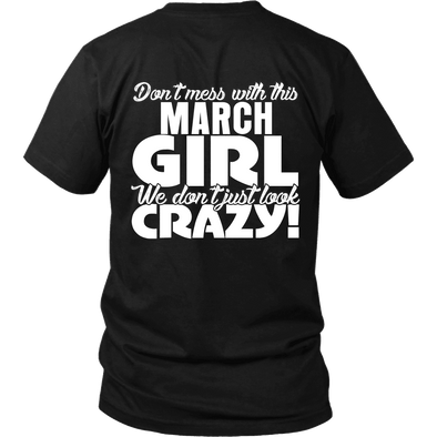 Limited Edition ***March Crazy Girl*** Shirts & Hoodies