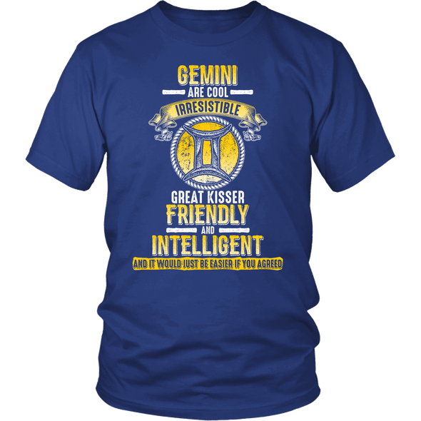 Gemini - Friendly & Intelligent Limited Edition Shirt, Hoodie & Tank