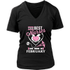 Best Nurses Are Born In February Women Shirts