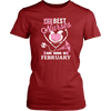 Best Nurses Are Born In February Women Shirts