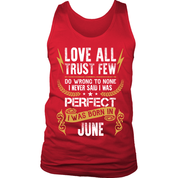 **Limited Edition** Love All Trust Few June Born Shirts