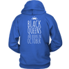 Limited Edition ***Black Queen Born In October*** Shirts & Hoodies