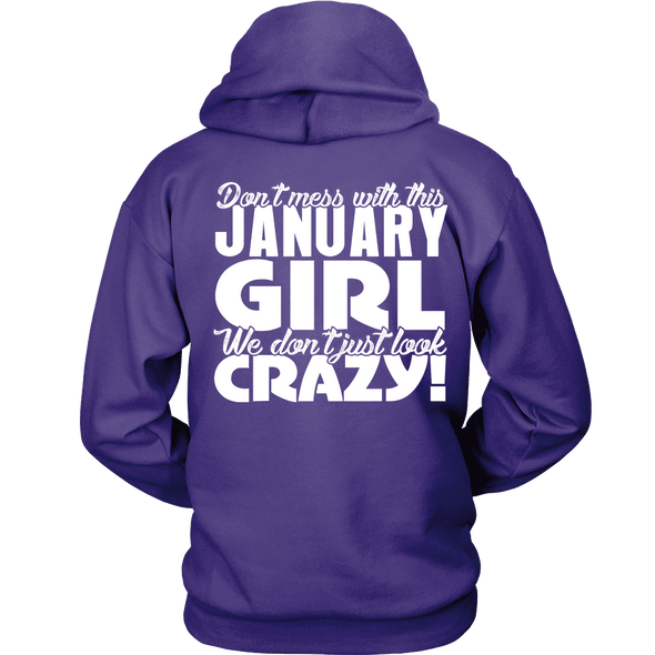 Limited Edition ***January Crazy Girl*** Shirts & Hoodies