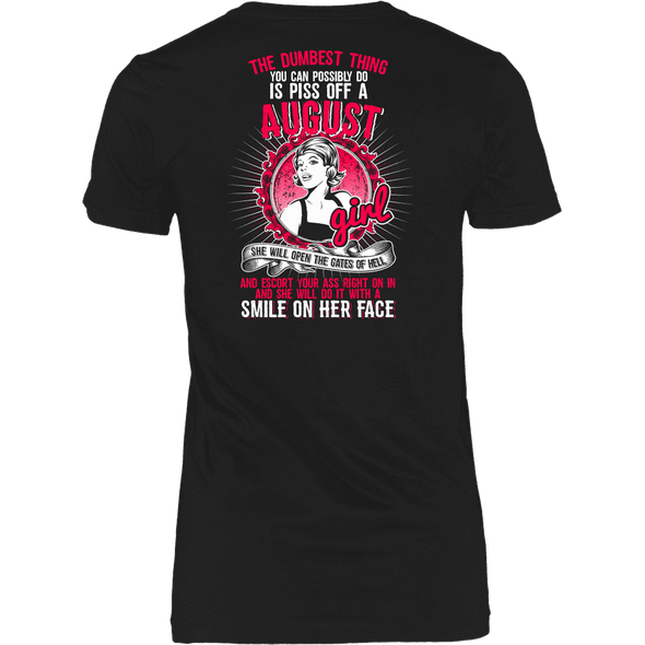 Limited Edition ** Piss Of August Girl** Shirts & Hoodies**