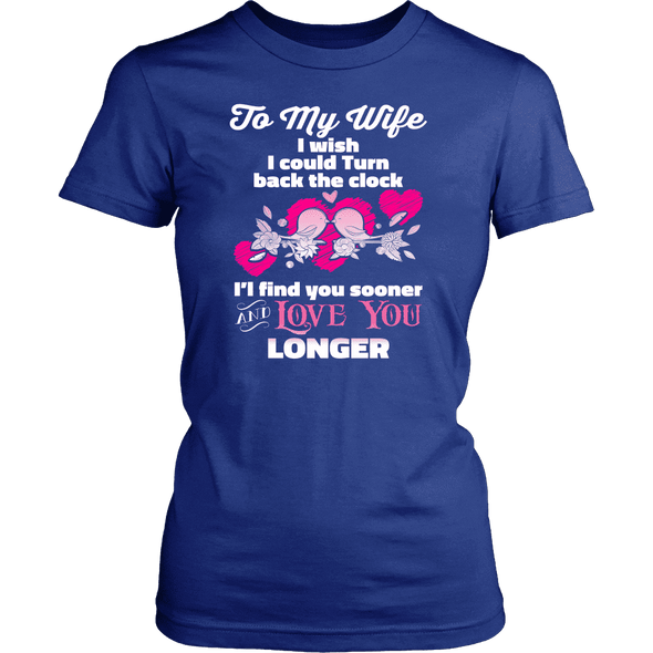 Love You Longer Shirt For Wife