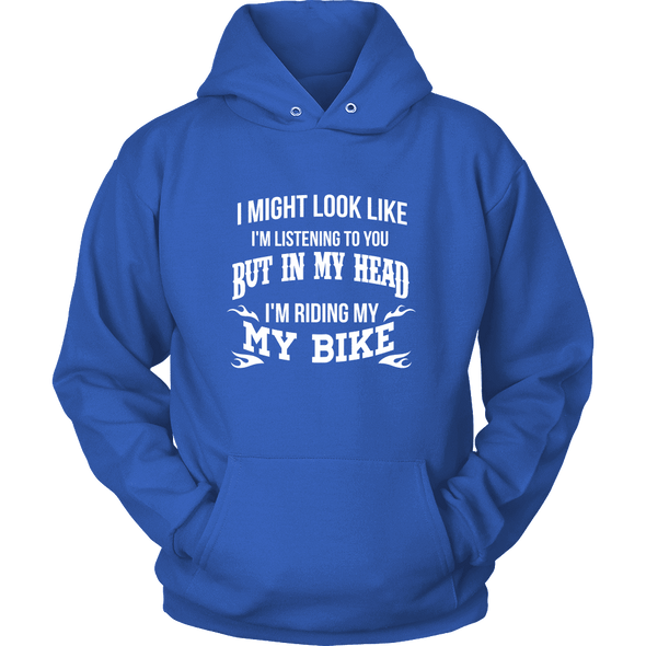 In My Head I'm Riding My Bike - Limited Edition Shirt, Hoodie & Tank