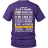 Legends Are Born In January ***Limited Edition Shirt***