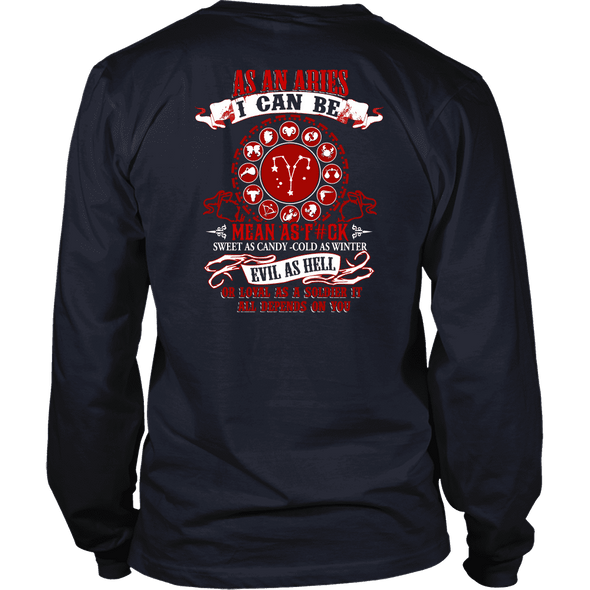 Limited Edition **Aries -  I Can Be Mean** Shirts & Hoodies