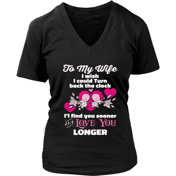 Love You Longer Shirt For Wife