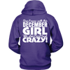 Limited Edition ***December Crazy Girl*** Shirts & Hoodies