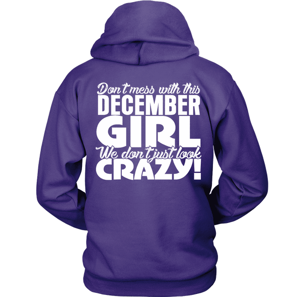 Limited Edition ***December Crazy Girl*** Shirts & Hoodies