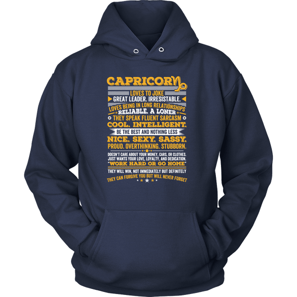 A Capricorn Long Quote Shirt, Hoodie & Tank