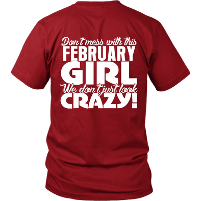 Limited Edition ***February Crazy Girl*** Shirts & Hoodies