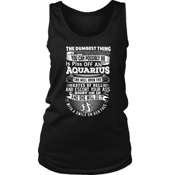 The Dumbest Thing Aquarius  Women Shirt, Hoodie & Tank