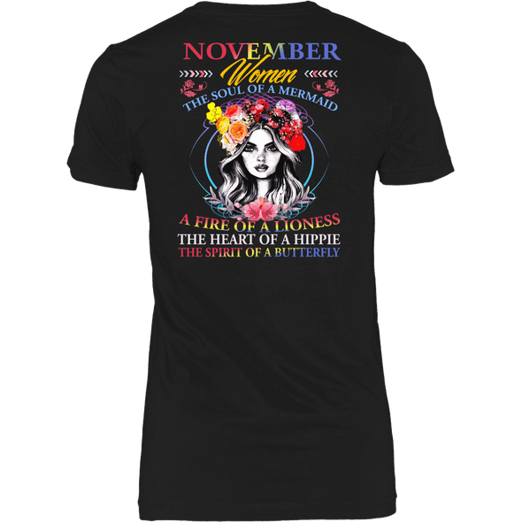 Limited Edition ***November Women Fire Of Lioness*** Shirts & Hoodies