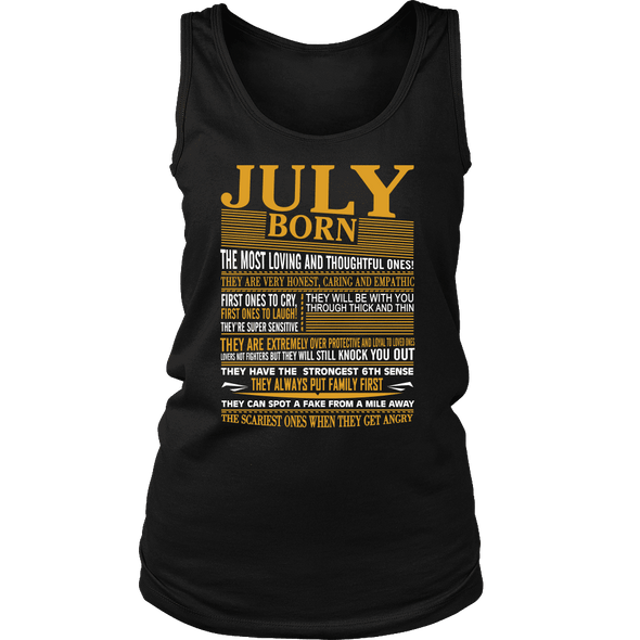 ***LIMITED EDITION****BORN IN JULY SHIRTS - NOT AVAILABLE IN STORES