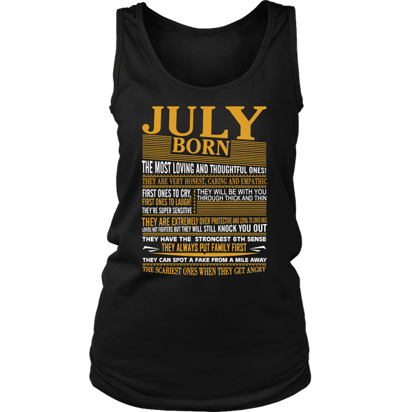 ***LIMITED EDITION****BORN IN JULY SHIRTS - NOT AVAILABLE IN STORES