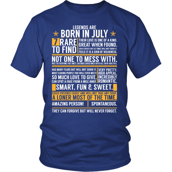 ****Limited Edition**** Born In July Shirts