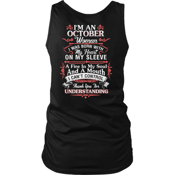 Limited Edition ***October Women Heart On Sleeve*** Shirts & Hoodies