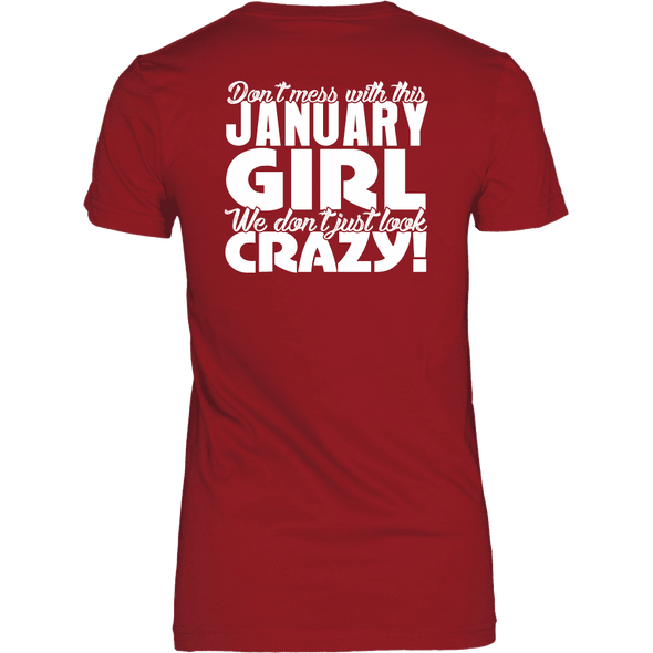 Limited Edition ***January Crazy Girl*** Shirts & Hoodies