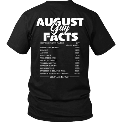 Limited Edition ***August Guy Facts*** Shirts & Hoodies