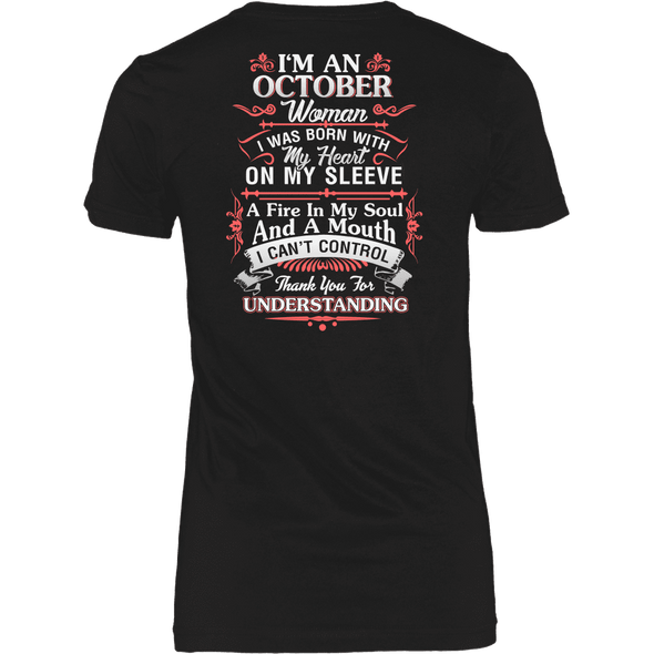 Limited Edition ***October Women Heart On Sleeve*** Shirts & Hoodies