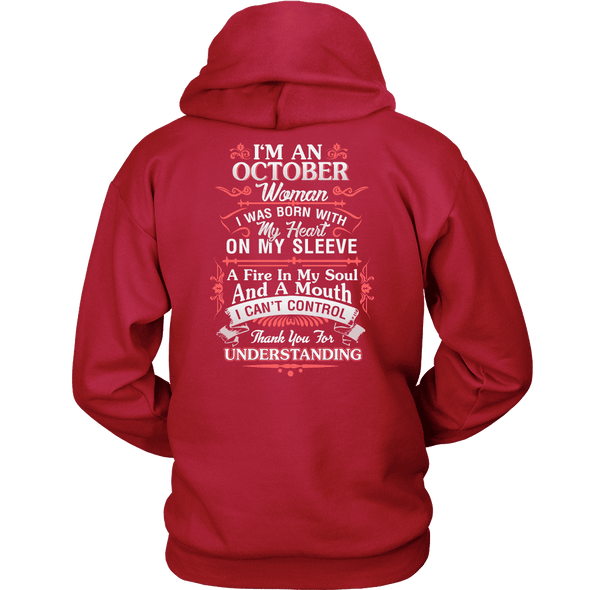 Limited Edition ***October Women Heart On Sleeve*** Shirts & Hoodies