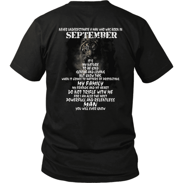 September Born ***Limited Edition Tiger Print Shirts***