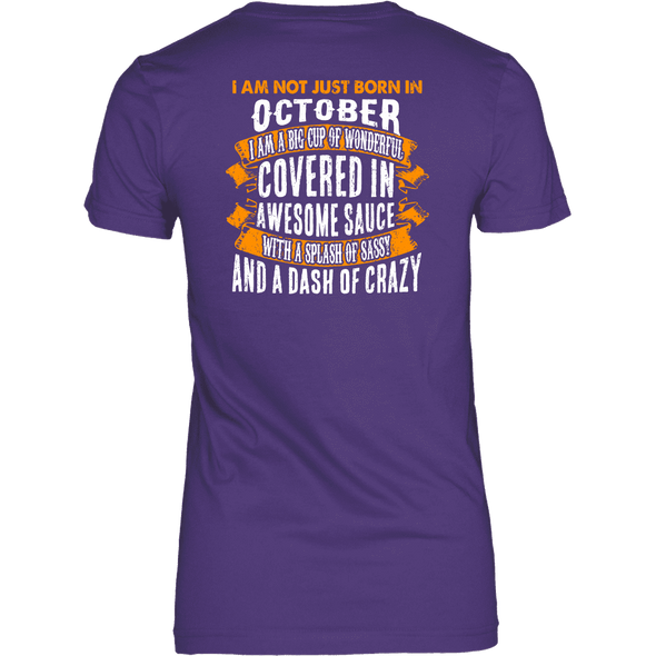 Limited Edition ***Not Just Born In October** Shirts & Hoodies