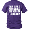 Limited Edition ***Best Grandpa Born In February*** Shirts & Hoodies