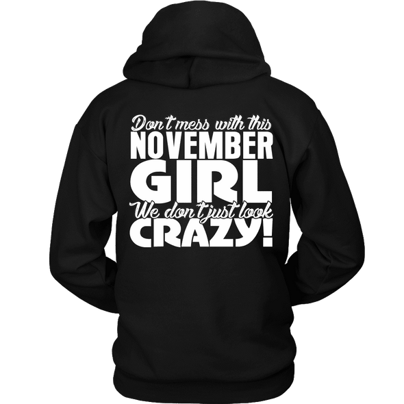 Limited Edition **Crazy November Girl** Shirts & Hoodies