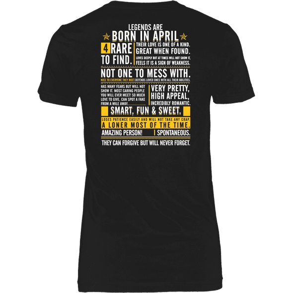 Legends Are Born In April ***Limited Edition Shirt***